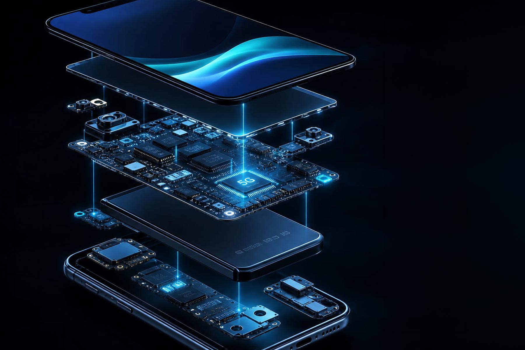 Smartphone layers interactive